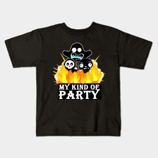 my kind of party Kids T-Shirt